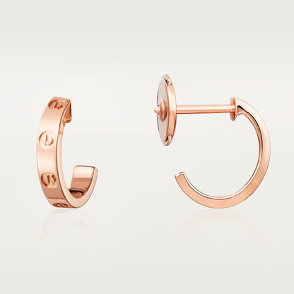 [Camiery] LOVE EARRINGS 2.65 MM NO DIAMOND SMALL