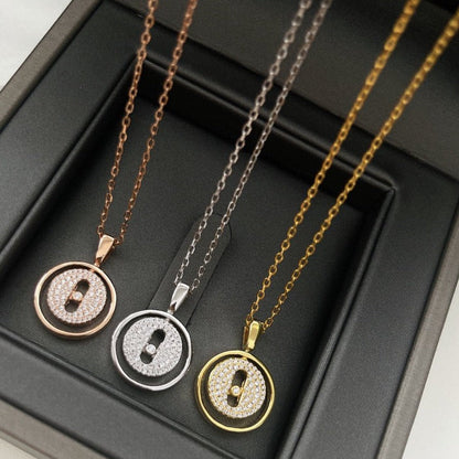 [Camiery]LUCKY MOVER PM PAVED NECKLACE