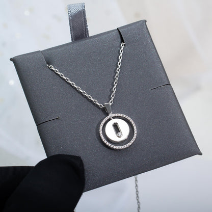[Camiery]LUCKY MOVE PM NECKLACE SILVER DIAMOND