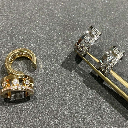 [Camiery]MOVE ROMANE EARRINGS DIAMOND