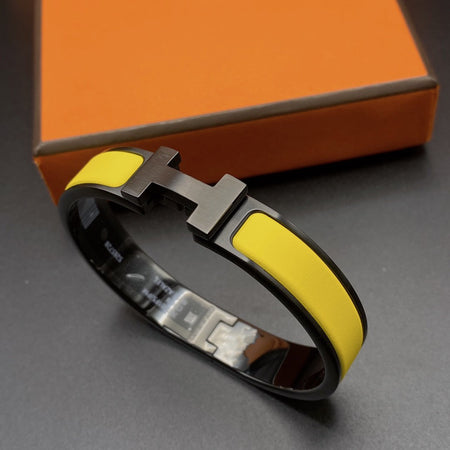 [Camiery]CLIC HM SO BLACK YELLOW BRACELET