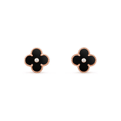 [Camiery]CLOVER  15MM DIAMOND EARRINGS COLLECTION