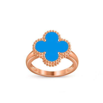 [Camiery]CLOVER RING ROSE GOLD COLLECTION