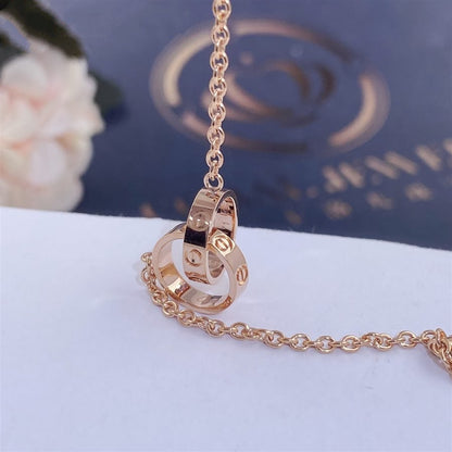 [Camiery] LOVE BRACELET DOUBLE RING