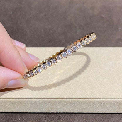 [Camiery]BEE LOVE GOLD BRACELET FULL DIAMOND