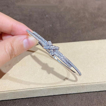 [Camiery]JEUX DE BRACELET DIAMONDS SILVER