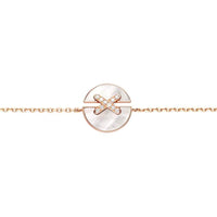 [Camiery]JEUX DE BRACELET MOP PINK GOLD DIAMONDS