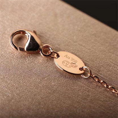 [Camiery]Hollow Design Four-Leaf Clover Flower Shape Ring