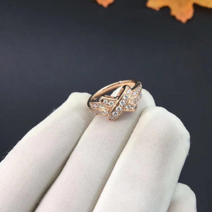 [Camiery]JEUX DE RING PINK GOLD DIAMOND