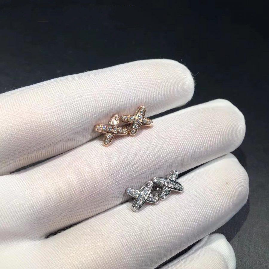 [Camiery]JEUX DE DIAMOND EARRINGS