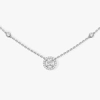 [Camiery]Diamond Necklace 0,20ct Brilliant Shape Joy
