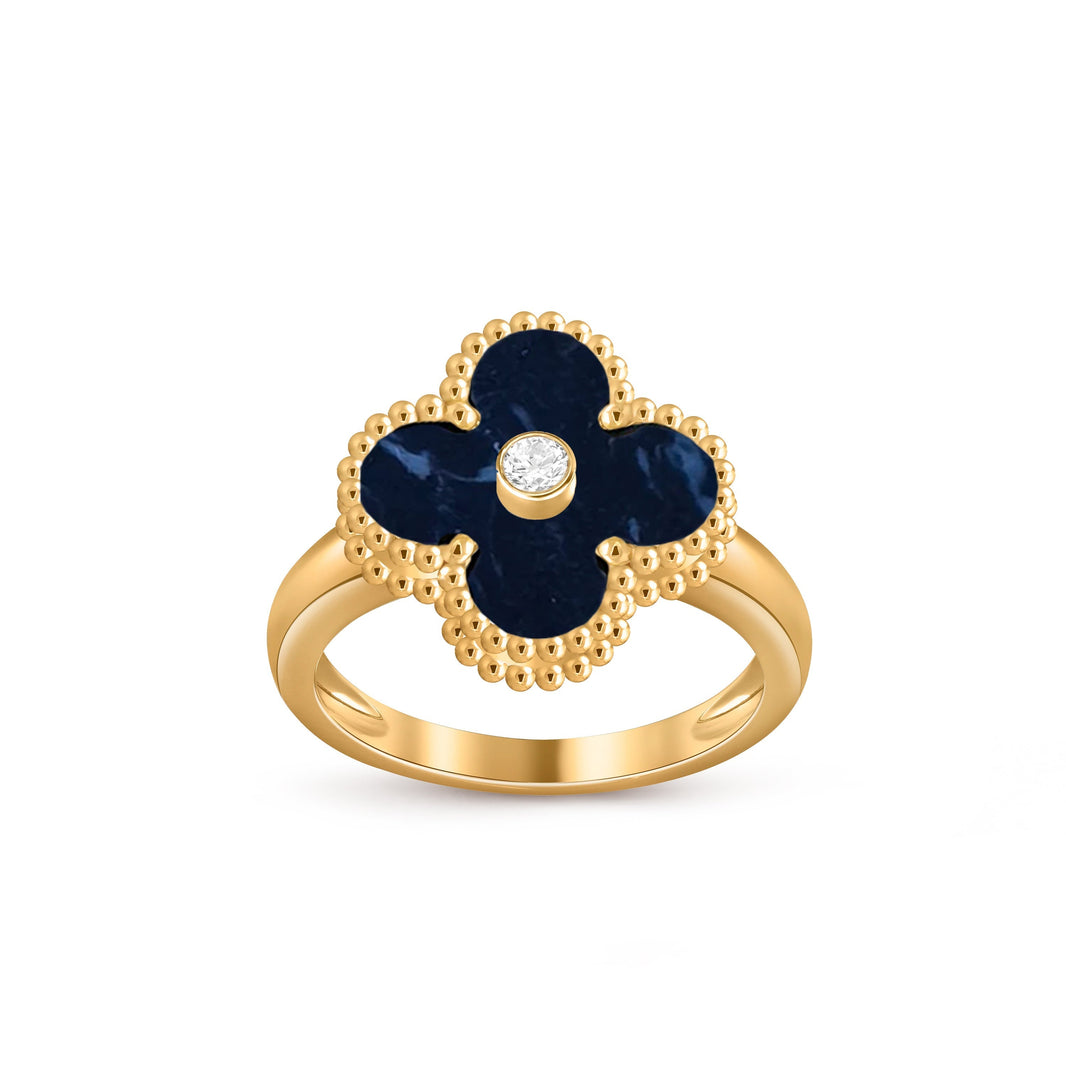 [Camiery]CLOVER DIAMOND RING GOLD COLLECTION