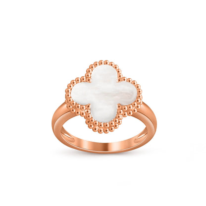 [Camiery]CLOVER RING ROSE GOLD COLLECTION