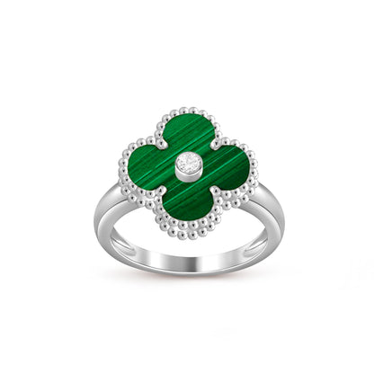 [Camiery]CLOVER SILVER DIOMND RING COLLECTION