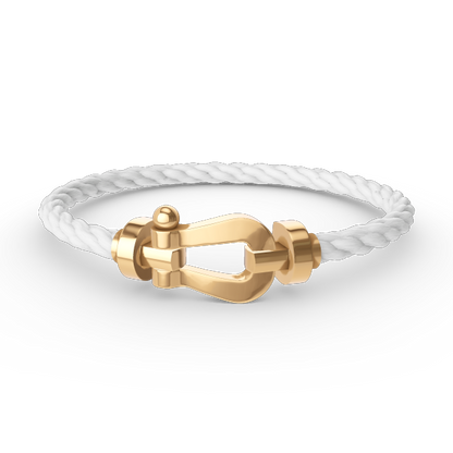 [Camiery]FORCE LARGE HORSESHOE NO DIAMOND BRACELET GOLD