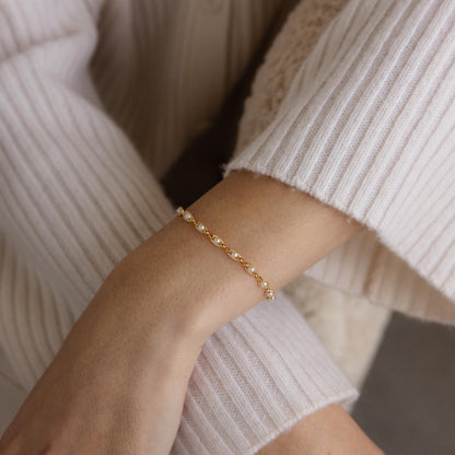 Eternity Pearl Bracelet
