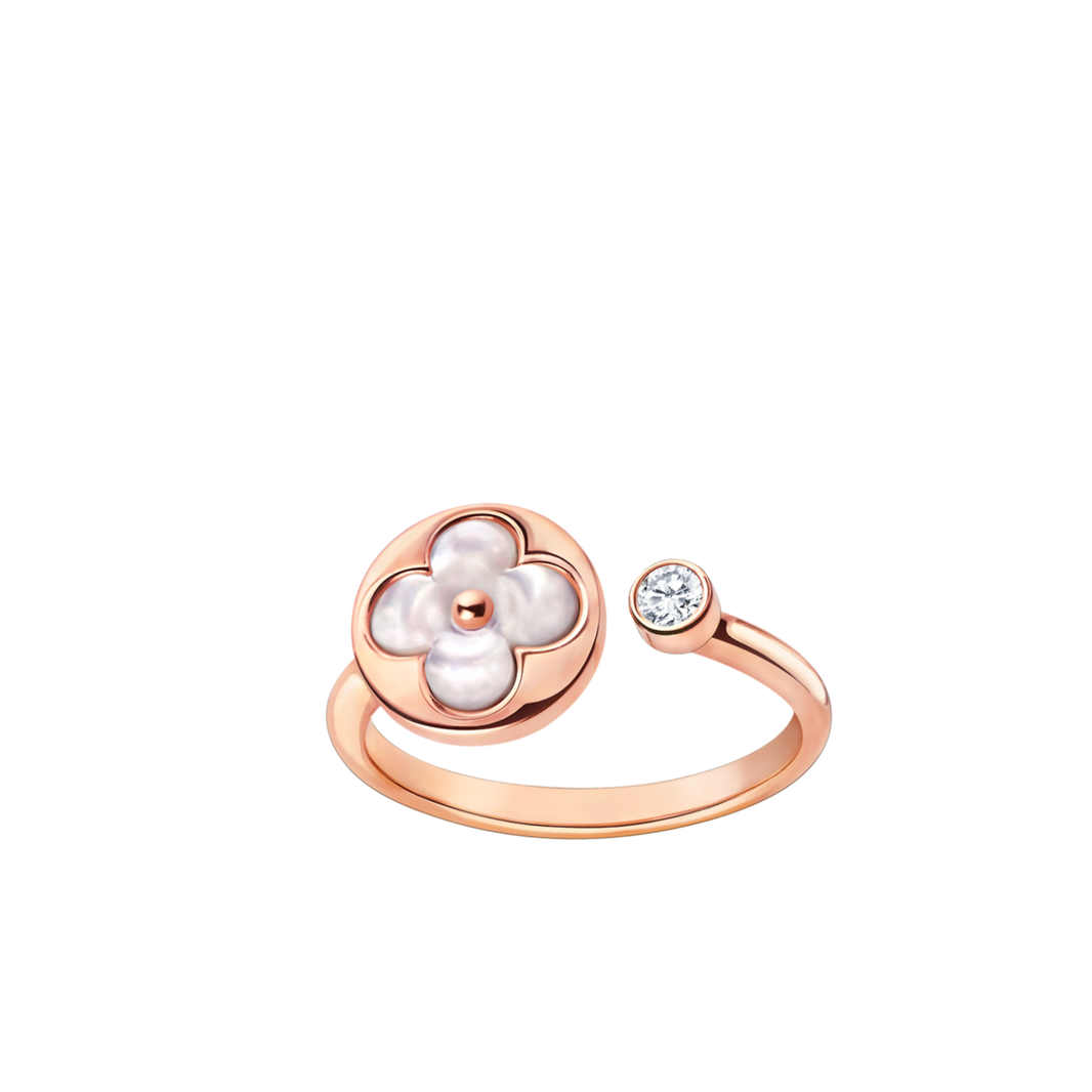 [Camiery]SUN 1 DIAMOND PINK MOP RING
