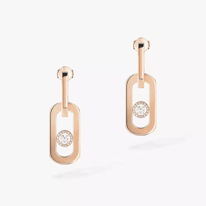 [Camiery]So Move XL Diamond Pendant Earrings