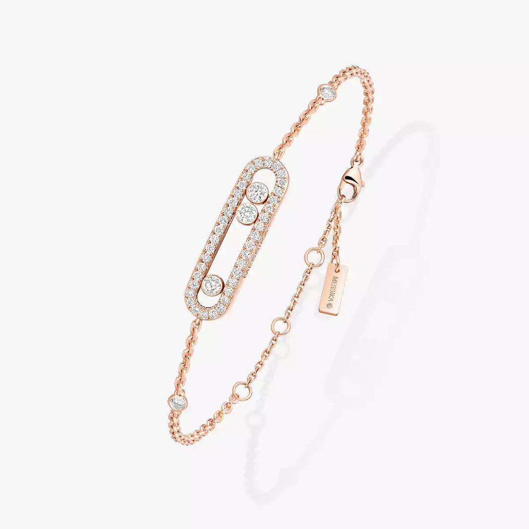 [Camiery]Pavé Baby Move Diamond Bracelet