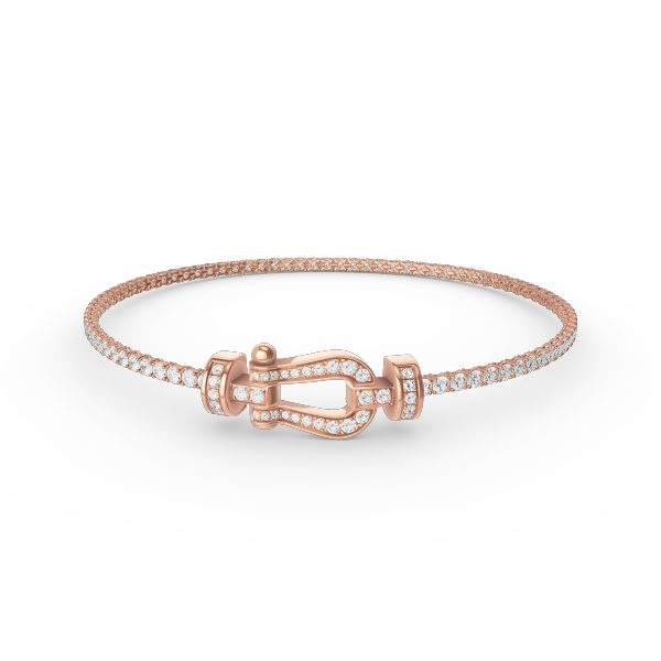 [Camiery]FORCE  HORSESHOE  DIAMOND TENNIS BRACELET