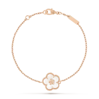 [Camiery]LUCKY WHITE MOP PLUM BLOSSOM  BRACELET