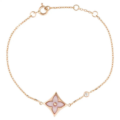 [Camiery]STAR 1 DIAMOND PINK GOLD BRACELET