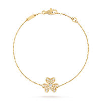 [Camiery]FRIVOLE GOLD FLOWER DIAMOND BRACELET