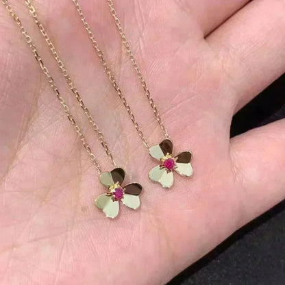 [Camiery]FRIVOLE GOLD FLOWER NECKLACE