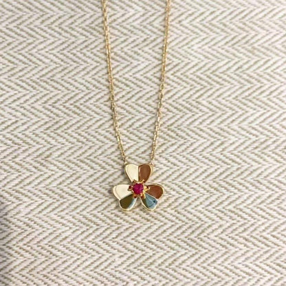 [Camiery]FRIVOLE GOLD FLOWER NECKLACE