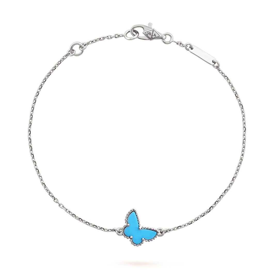 [Camiery]BUTTERFLY TURQUOISE BUTTERFLY BRACELET SILVER