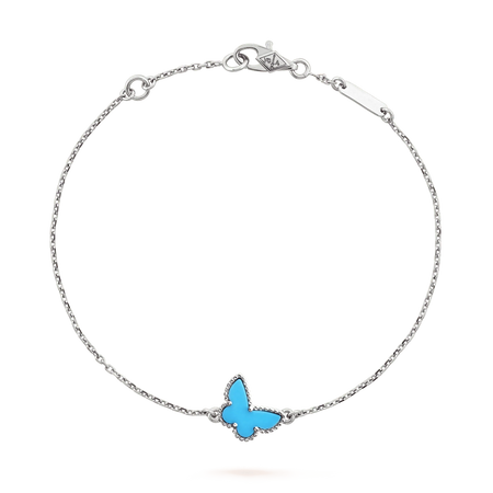 [Camiery]BUTTERFLY TURQUOISE BUTTERFLY BRACELET SILVER